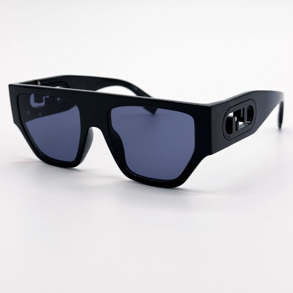 NEW FENDI FE40108U 01V SHINY BLACK UNISEX SUNGLASSES FENDI main image 6